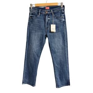 MOTHER Women's Straight Leg Jeans - Blue